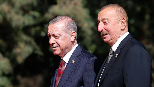 Cumhurbaşkanı Erdoğan, Aliyev ile bayramlaştı