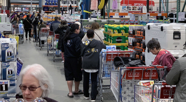 Enflasyon arttı marketlerde stoklar tükendi! ABD borsaları son 2 yılın en sert düşüşünde