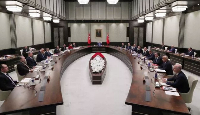 Kabine, Cumhurbaşkanı Erdoğan başkanlığında Beştepe&#039;de toplandı