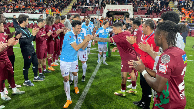 Şampiyon Trabzonspor, Hatay&#039;a takıldı