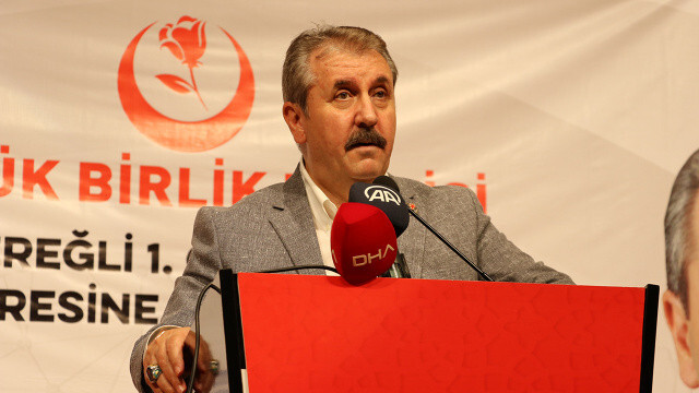 BBP lideri Mustafa Destici&#039;den asgari ücret açıklaması