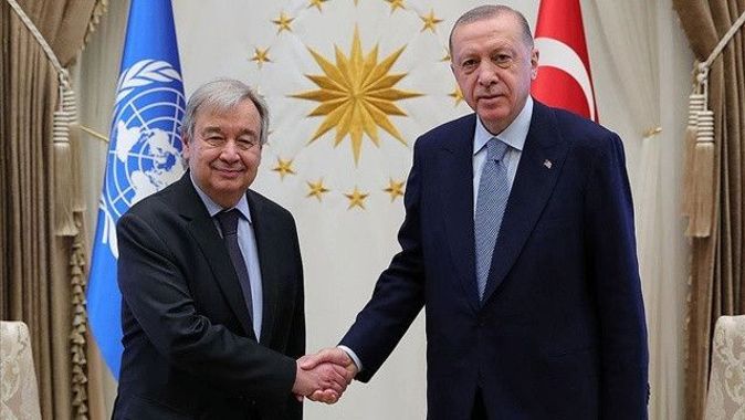 BM açıkladı: Erdoğan-Guterres görüşmesinin detayları belli oldu