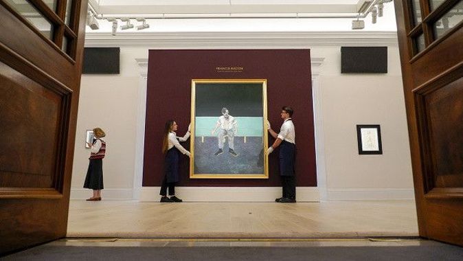 Francis Bacon&#039;ın eseri 52,8 milyon dolara satıldı