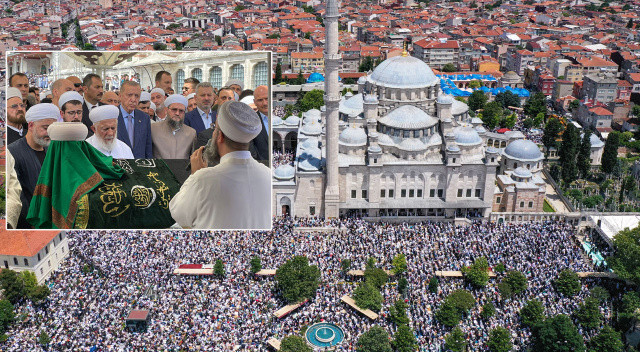 Gönül seli! Mahmud Ustaosmanoğlu Hocaefendi son yolculuğuna uğurlandı: Erdoğan Hocaefendiyi anlattı