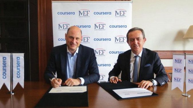 MEF Üniversitesi&#039;nden büyük iş birliği: Coursera ile anlaşma imzaladı