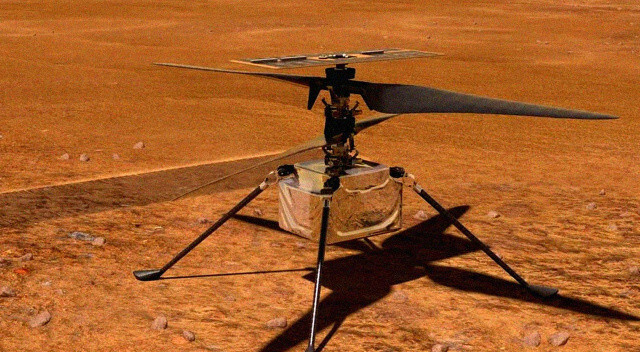 NASA, Mars helikopterindeki navigasyon sensörünün öldüğünü duyurdu