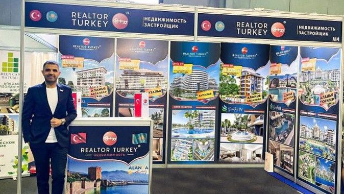 Realtor Turkey Uluslararası Gayrimenkul Yatırım Fuarı için Kazakistan’a gitti