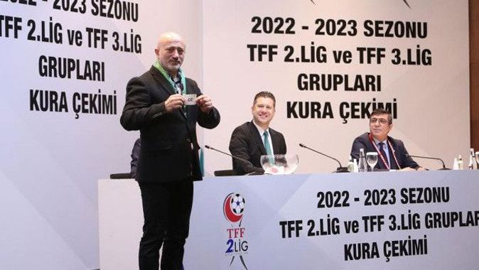 TFF 2. Lig Beyaz ve Kırmızı Grup belirlendi (2022-2023 sezonu)