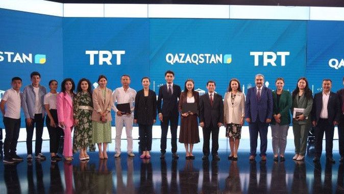 TRT’den Kazakistan’a Eğitim Desteği