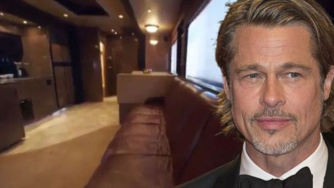 Brad Pitt’in seyyar sarayı