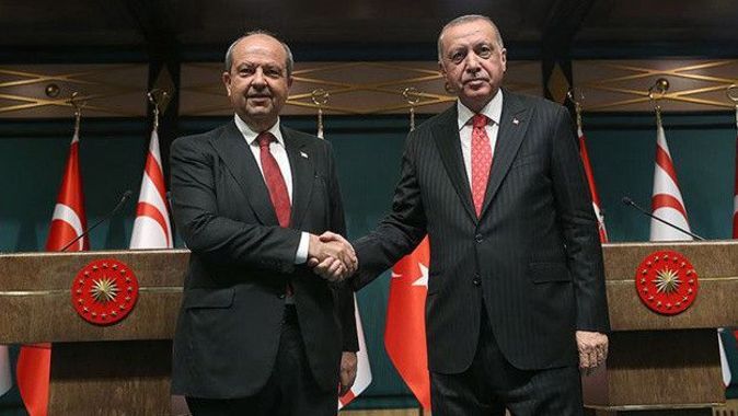 Cumhurbaşkanı Erdoğan&#039;dan KKTC Cumhurbaşkanı Tatar&#039;a mektup