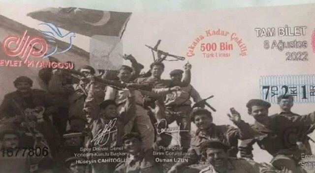 KKTC&#039;de piyango bileti skandalı!  Ersin Tatar, çok sert tepki gösterdi