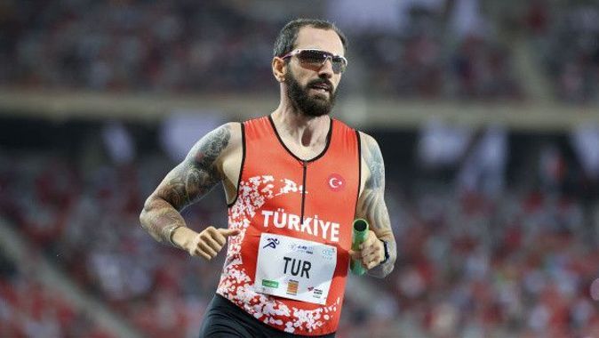 Ramil Guliyev 200 metrede üst üste 2. kez Akdeniz Oyunları şampiyon oldu