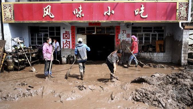 Çin&#039;de sel felaketi: Ölü sayısı 23&#039;e çıktı