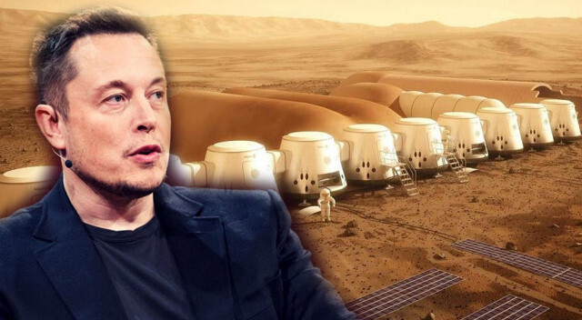 Elon Musk&#039;ın çılgın planı: &#039;Mars&#039;ta kendi kendine yeten şehir&#039;