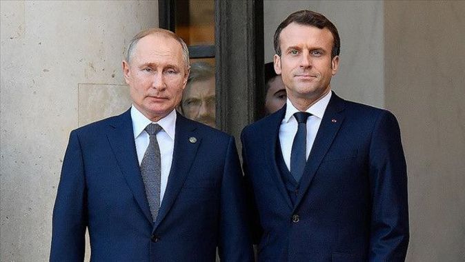 Macron&#039;dan Putin&#039;e telefon! İki lider Ukrayna&#039;yı görüştü