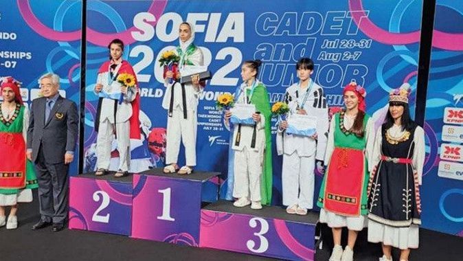 Milli sporcu Hayrunnisa Gürbüz dünya ikincisi oldu