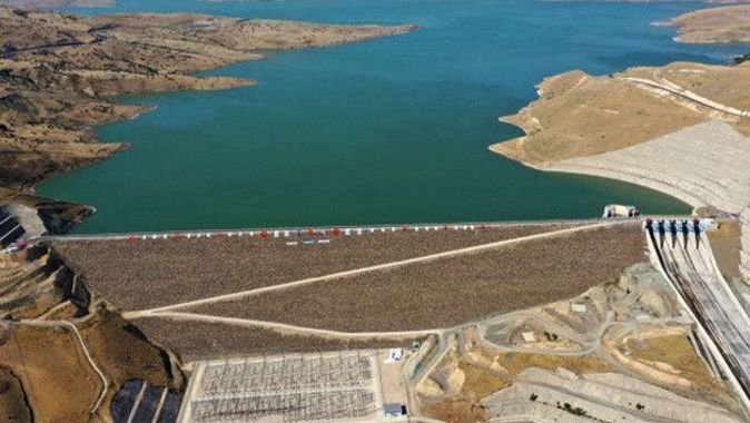 Muş&#039;ta Alparslan-2 Barajı ve Hidroelektrik Santrali açıldı: 50 yıl içme suyu tereddütü olmayacak