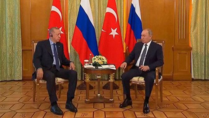 Soçi&#039;de Erdoğan Putin zirvesi: Bölgeye ayrıca rahatlama getirecek