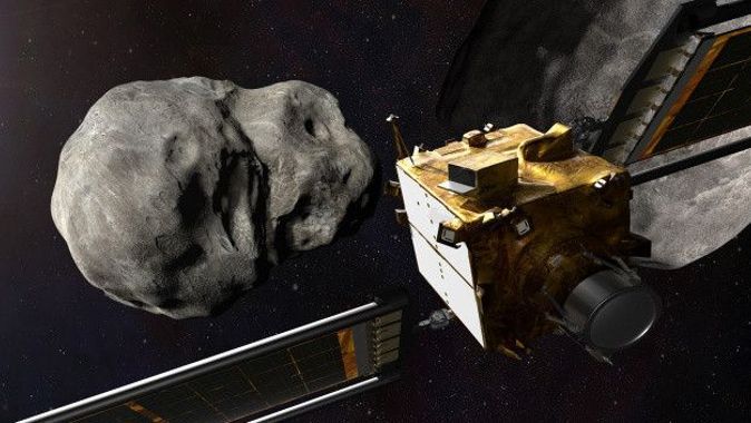 Büyük gün geldi çattı! NASA&#039;nın DART aracı asteroidle çarpışacak