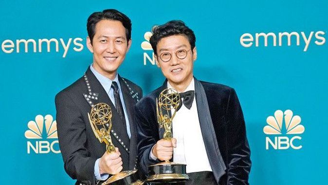Emmy&#039;de Asya rüzgârları! Squid Game&#039;in Koreli yıldızına ödül