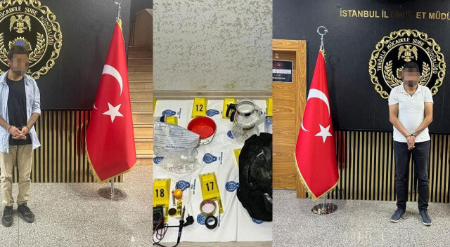 İstanbul&#039;da hücre evine baskın! 5 kilo patlayıcı ile suç üstü yakalanmışlardı:Tutuklandılar