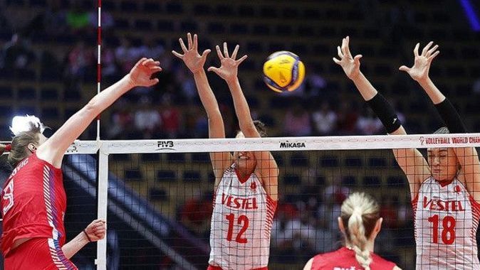 A Milli Kadın Voleybol Takımı, Dünya Şampiyonası ikinci tur son maçında Sırbistan’a 3-0 mağlup oldu