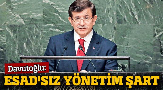 Davutoğlu: Suriye'de meşru bir hükümet yok
Davutoğlu: Suriye'de meşru bir hükümet yok