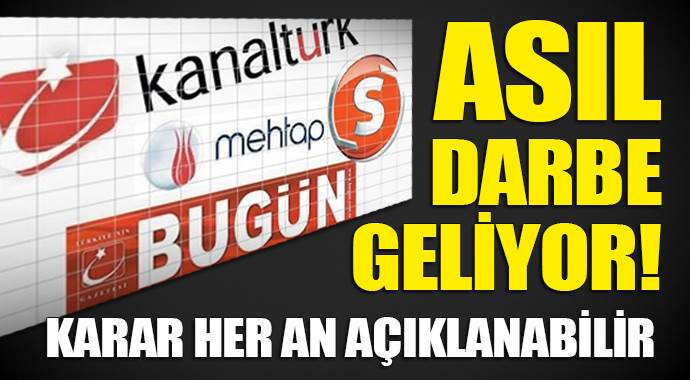 Cemaat kanallarına en büyük darbe yolda!
Cemaat kanallarına en büyük darbe yolda!