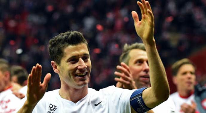 EURO 2016 Elemelerinin en golcüsü Lewandowski EURO 2016 Elemelerinin en golcüsü Lewandowski