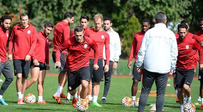 Galatasaray'da Gençlerbirliği maçı hazırlıkları Galatasaray'da Gençlerbirliği maçı hazırlıkları
