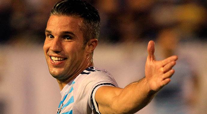 Van Persie Eyüp Sultan'da kurban kestirdi Van Persie Eyüp Sultan'da kurban kestirdi