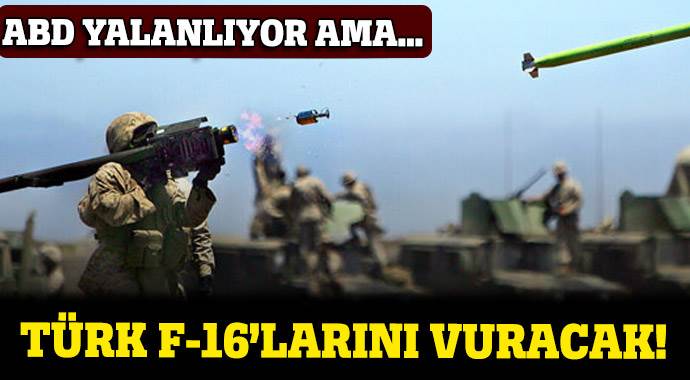 PKK o silahla Türk F-16'larını vuracak PKK o silahla Türk F-16'larını vuracak