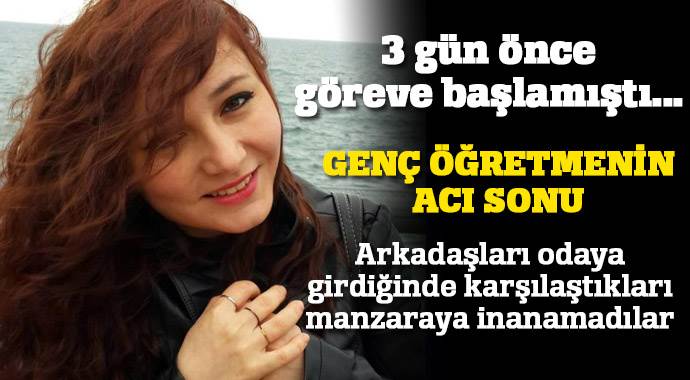 Genç öğretmen şeker komasından öldü Genç öğretmen şeker komasından öldü