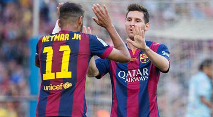 Barcelona'ya rest! 'Çıkın!' Barcelona'ya rest! 'Çıkın!'