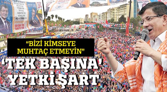 Davutoğlu: Beni bir daha Kılıçdaroğlu ve Bahçeli ile muhatap etmeyin
