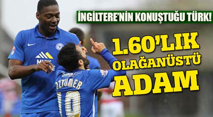 1.60&#039;lık olağanüstü adam Erhun Öztümer!
