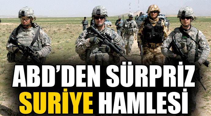 ABD&#039;den &#039;Suriye&#039; için sürpriz hamle