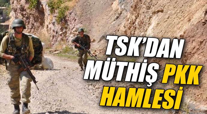 TSK'dan PKK için müthiş hamle TSK'dan PKK için müthiş hamle