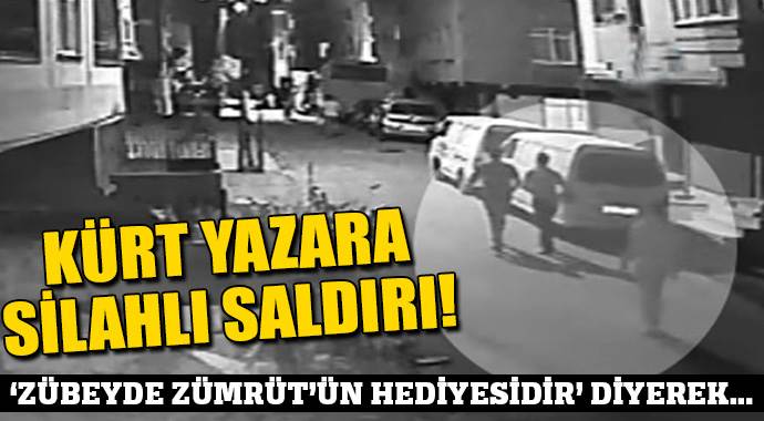 HDP'ye destek vermeyen Kürt yazara silahlı saldırı
HDP'ye destek vermeyen Kürt yazara silahlı saldırı