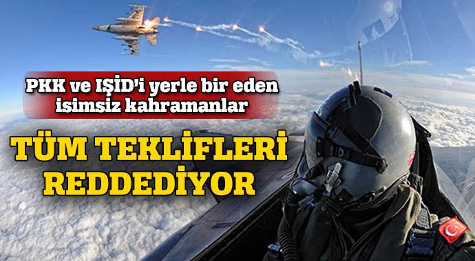 TSK&#039;nın pilotları yüksek maaşı reddediyor