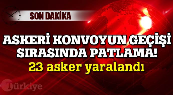 Diyarbakır'daki hain saldırıda 23 asker yaralandı! Diyarbakır'daki hain saldırıda 23 asker yaralandı!