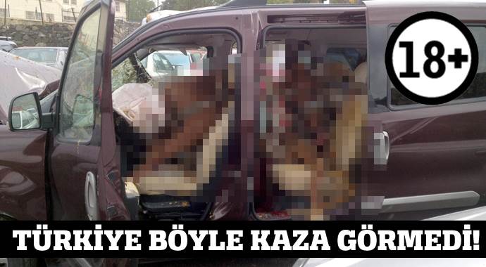 Türkiye böyle kaza görmedi! 