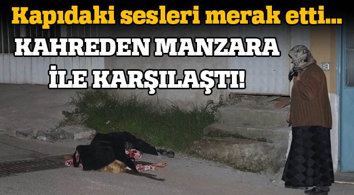 Bir annenin yıkıldığı an Bir annenin yıkıldığı an