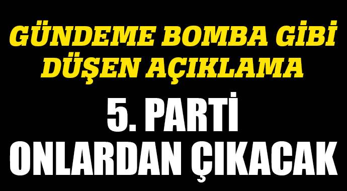 Adil Gür'den çok konuşulacak 5.parti iddiası
Adil Gür'den çok konuşulacak 5.parti iddiası