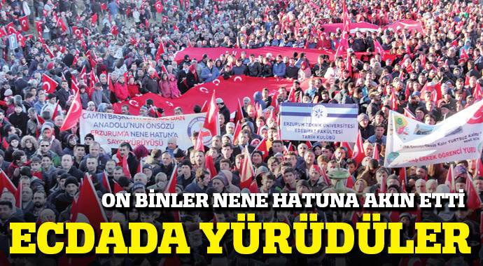 Ecdada yürüdüler
Ecdada yürüdüler