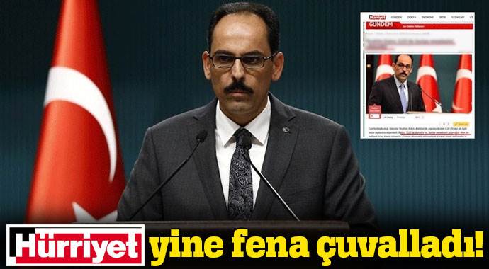 Hürriyet yine şaşırtmadı!