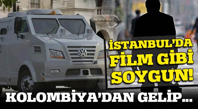 İstanbul'da film gibi soygun! İstanbul'da film gibi soygun!