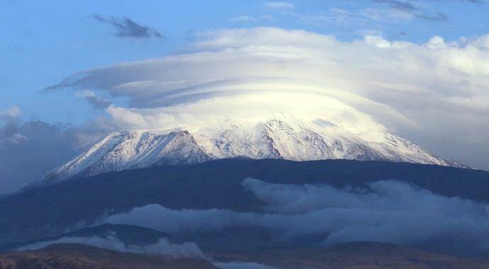 Yılın ilk karı Erciyes'e yağdı Yılın ilk karı Erciyes'e yağdı