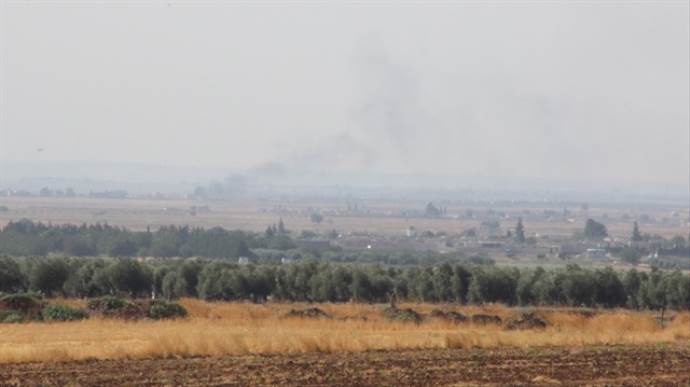 Savaş uçakları Halep ve çevresini vuruyor

